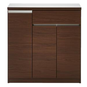 キッチンカウンター 【セイル 90 CT】 ウォールナット