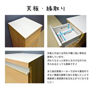 ランドリー収納 【ポケット 40 LO】 ホワイト つや有