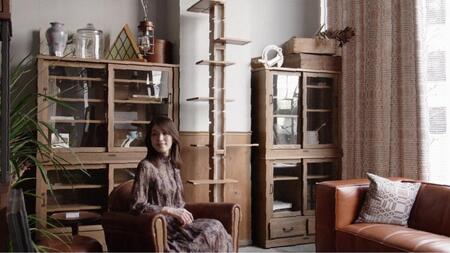 新拡張型キャットタワー necosuru cat branch【ナチュラル】