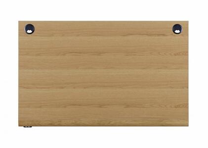 昇降デスク アルト120 オーク 天然木 電動 キャスター無