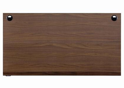 昇降デスク アルト140 ウォールナット 天然木 電動 キャスター無