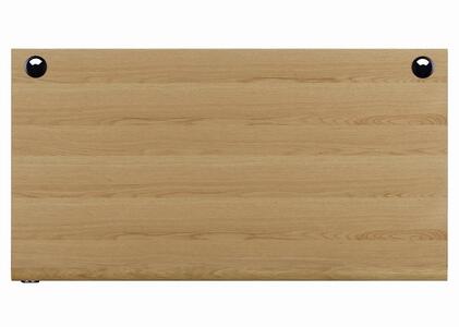 昇降デスク アルト140 オーク 天然木 電動 キャスター無