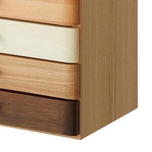 レターケース 4段 テイク ミニチェスト 収納家具 ケース ボックス 小物 木箱 北欧