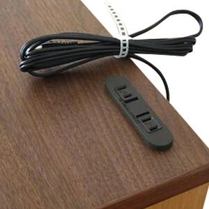 303ナイトテーブル テイク ソファーサイドテーブル リビングワゴン ベッドサイドテーブル 2口コンセント付き キャスター付き サイドワゴン 引き出し 3段 インテリア 木製 北欧 テイスト モダン