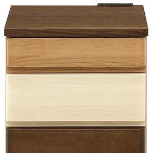 403ナイトテーブル テイク ソファーサイドテーブル リビングワゴン ベッドサイドテーブル 2口コンセント付き キャスター付き サイドワゴン 引き出し 3段 インテリア 木製 北欧 テイスト モダン