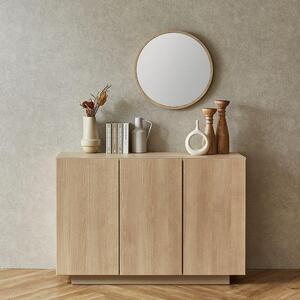 ラウンドミラー 【54size】ベージュオーク色(TSY-10039K)