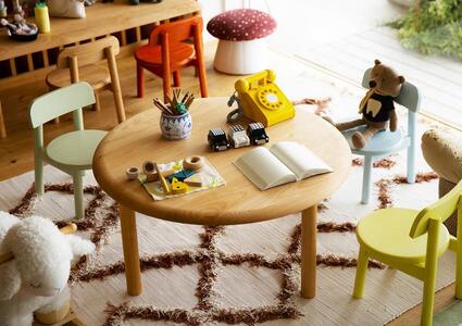 【開梱設置】高野木工 NIKA ニカ ラウンドリビングテーブル Φ120【10年保証】