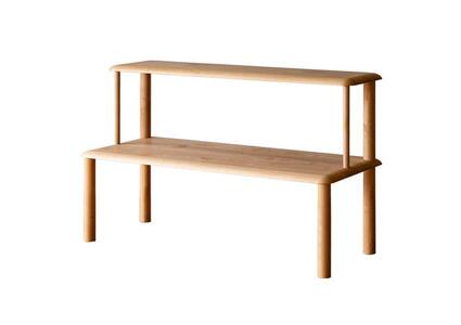 【開梱設置】高野木工 NIKA ニカ キッズデスク W120×D50(上天板：D30)【10年保証】