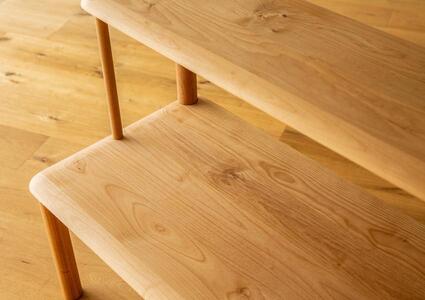 【開梱設置】高野木工 NIKA ニカ キッズデスク W120×D50(上天板：D30)【10年保証】