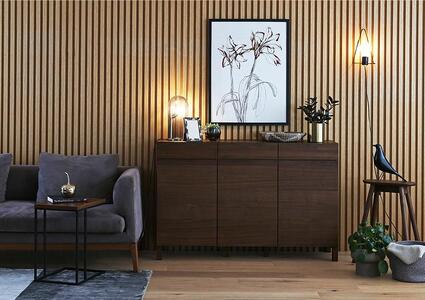 【開梱設置】高野木工 LINIE リニエ コの字テーブル ウォルナット｜フレーム：ブラック【10年保証】