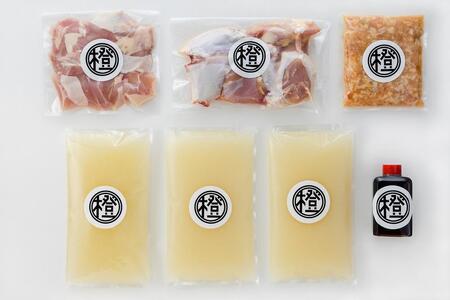 スープたっぷり 水炊きセット(骨付き&骨なし)　4～5人前