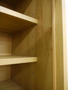 80 カップボード ハッピー 全ガラス＜BR色＞