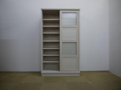 100 カップボード ハッピー Aタイプ＜BR色＞