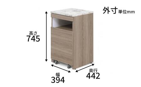 ウォーターサーバー台【マーブル 大理石調】