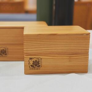 杉の弁当箱 2段