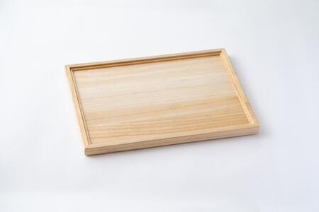 桐のトレイ　小　2個セット