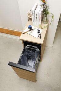 ゴミ箱スライド(オーク)