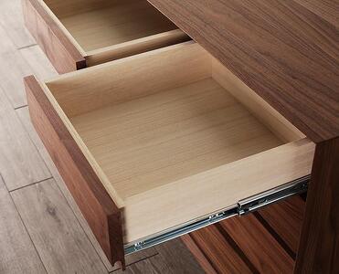 大川家具 レフライン 90cm リビングチェスト 収納タンス 天然木ウォールナット 野中木工所