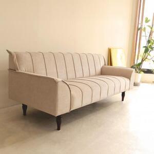 3人掛けソファ Albero 幅198cm アイボリー【国産】【大川家具】【配送設置】