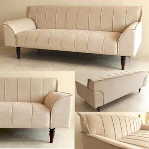 3人掛けソファ Albero 幅198cm アイボリー【国産】【大川家具】【配送設置】