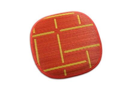 OTO い草クッション 35×35cm 2枚組【MACHI-MACHI RED】