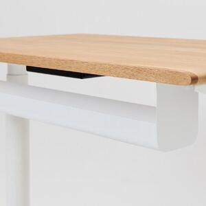 【シェルフSセット】サイズオーダー可 電動昇降 学習机 プレディデスク オーク