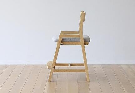 【開梱設置】高野木工 セレスト チェア ホワイトオーク 生地:CHART7 ライトブラウン【10年保証】