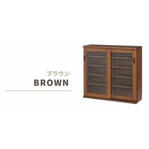 収納物に合わせてシンデレラフィットが可能な150サイズシェルフ【ブラウン】