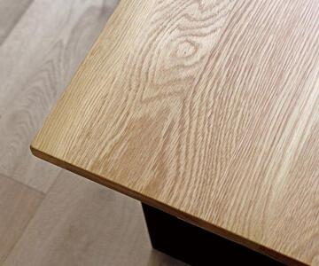 【開梱設置】高野木工 グラム リビングテーブル 90×50cm ホワイトオーク【10年保証】