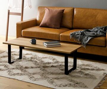 【開梱設置】高野木工 グラム リビングテーブル 90×50cm ホワイトオーク【10年保証】