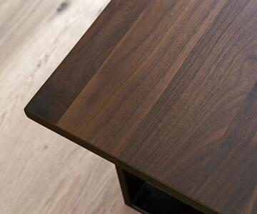 【開梱設置】高野木工 グラム リビングテーブル 90×50cm ウォルナット【10年保証】