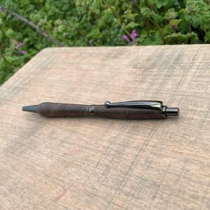 2Pice 木軸シャープペンシル(ウォールナット上杢・ブラック金具)MUKU屋