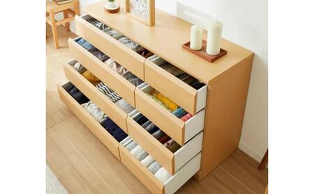 幅120cm ローチェスト シンプルモダン おしゃれ 収納 たんす