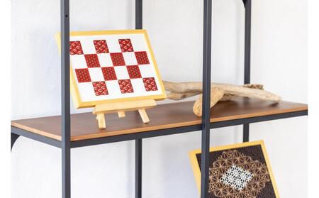 オリジナル額装品「happinessシリーズ 市松模様mini」