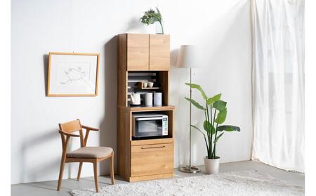 シェイド 60家電 幅59.9 奥行45 高さ180 ミックスカラーでナチュラルシックなダイニングボード