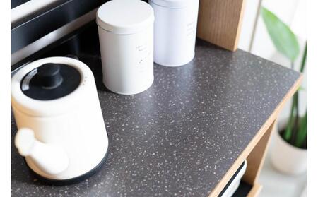 シェイド 60家電 幅59.9 奥行45 高さ180 ミックスカラーでナチュラルシックなダイニングボード