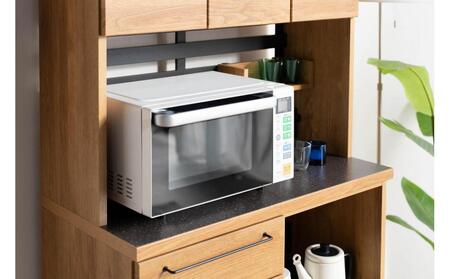 シェイド 90家電 幅59.9 奥行45 高さ180 ミックスカラーでナチュラルシックなダイニングボード