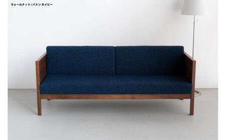 ロンドン01 ソファ 3Pソファ バトンネイビー 幅193 奥行68 高さ78