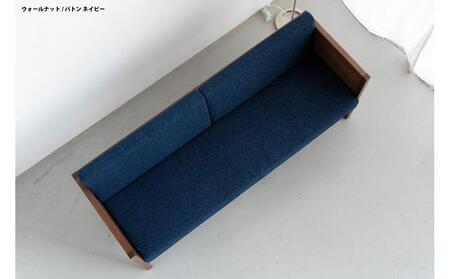 ロンドン01 ソファ 3Pソファ バトンネイビー 幅193 奥行68 高さ78