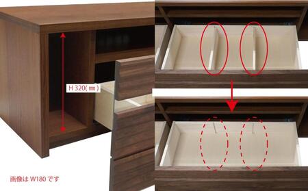 無垢リビング家具コリーナ(ローボード テレビ台・TVボード)100cm【6色】