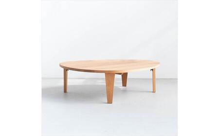 120×103×33 キャビン ローテーブル センターテーブル リビング ちゃぶ台 座卓 ホワイトオーク無垢材 大川市