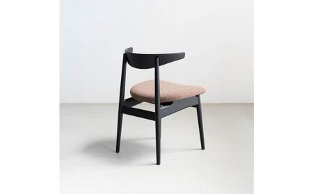 ダイニングチェア MEZZO ブラック 無垢材 大川市 辻製作所