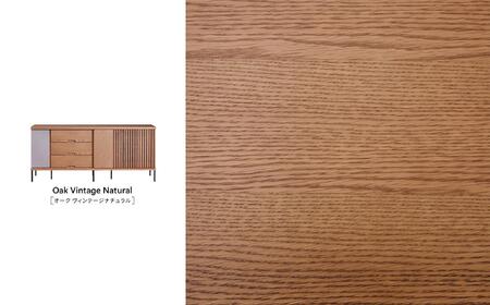 AGUERO アゲロ 160cm サイドボード ＜オークヴィンテージナチュラル＞  【モーブル】【大川家具】