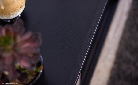 AGUERO アゲロ 160cm サイドボード <オークブラック> 【モーブル】【大川家具】