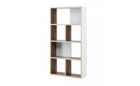 アリア ハイシェルフ80 パーテーションシェルフ ブラウン