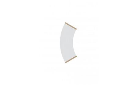 アリア ミドルシェルフ90 パーテーションシェルフ ブラウン