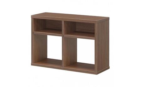 トンド オープンワゴン A4サイズ収納可 キャスター付き ウォールナット