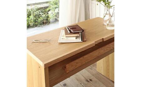 トンド 平デスク90 組立式ホームデスク ウォールナット