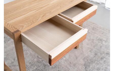 コンパクトデスク PASTEL W105 105×45×70 オーク無垢材 ワークデスク 机 WAプラス 大川市