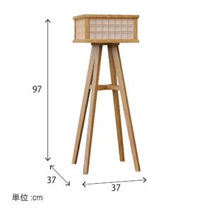 組子行燈 雅 3797/OAK